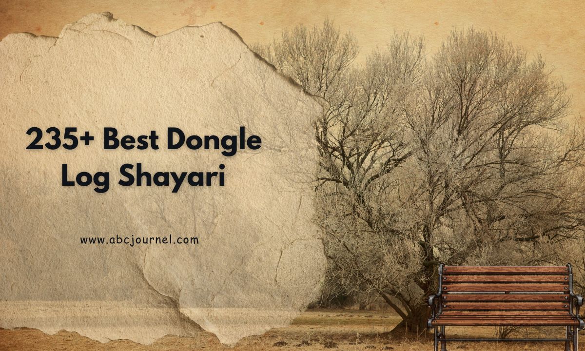 235+ Best Dongle Log Shayari