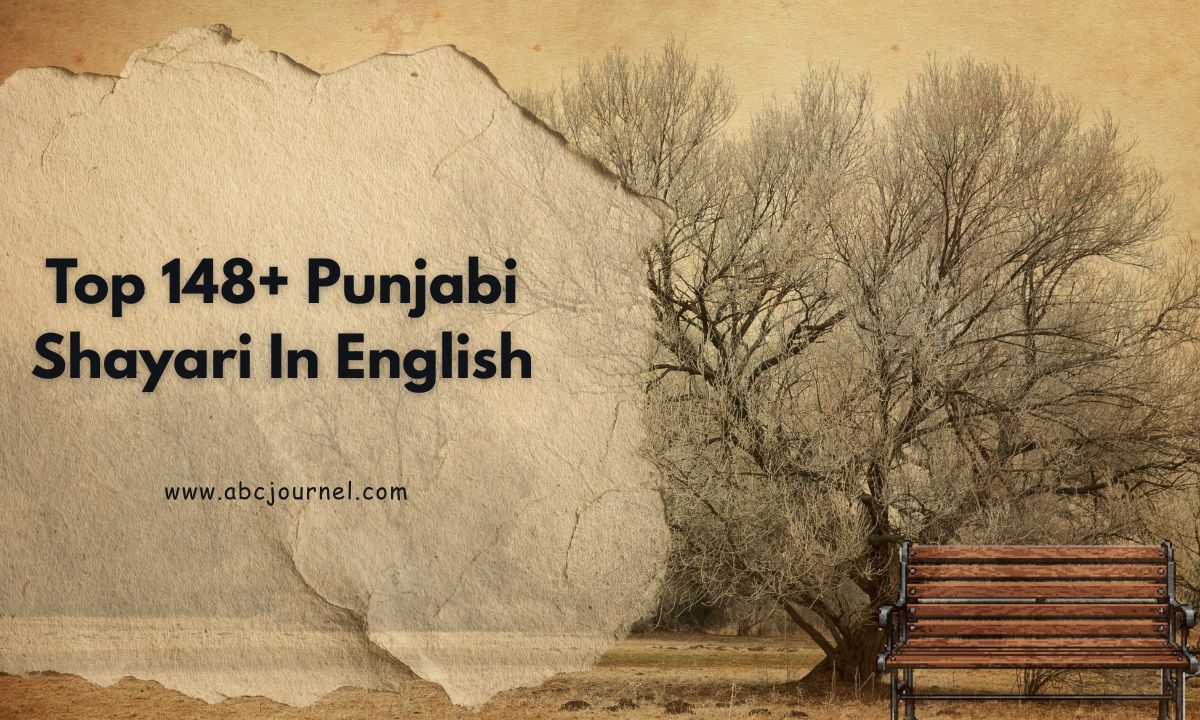 Top 148+ Punjabi Shayari In English