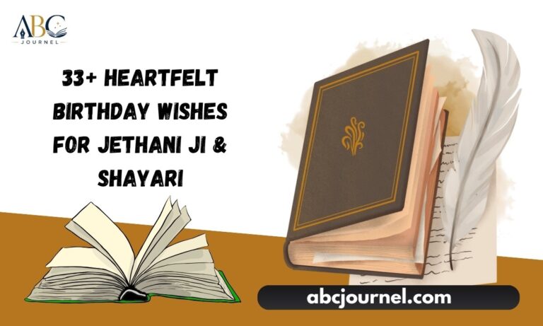 33+ Heartfelt Birthday Wishes for Jethani Ji & Shayari