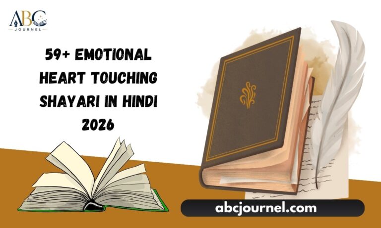 59+ Emotional Heart Touching Shayari in Hindi 2026