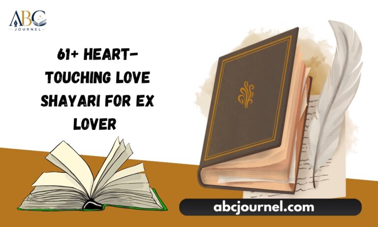61+ Heart Touching Love Shayari for Ex Lover to Express Your Feelings