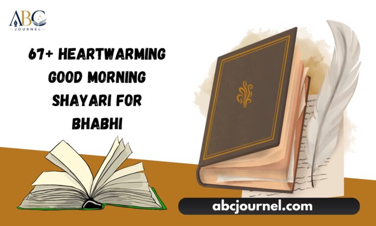 67+ Heartwarming Good Morning Shayari for Bhabhi