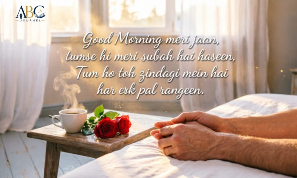 Beautiful Short Good Morning Shayari for Spouse