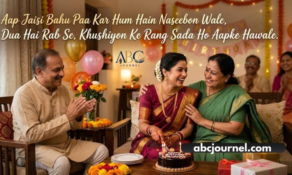 Birthday wishes for bahu with shayari in hindi