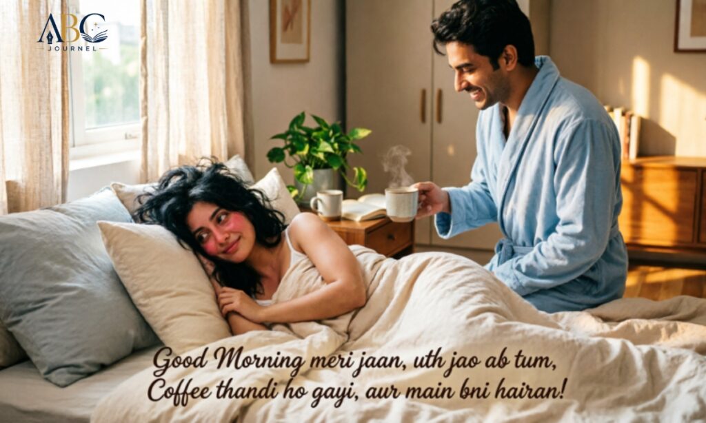 Good morning shayari for your wife funny