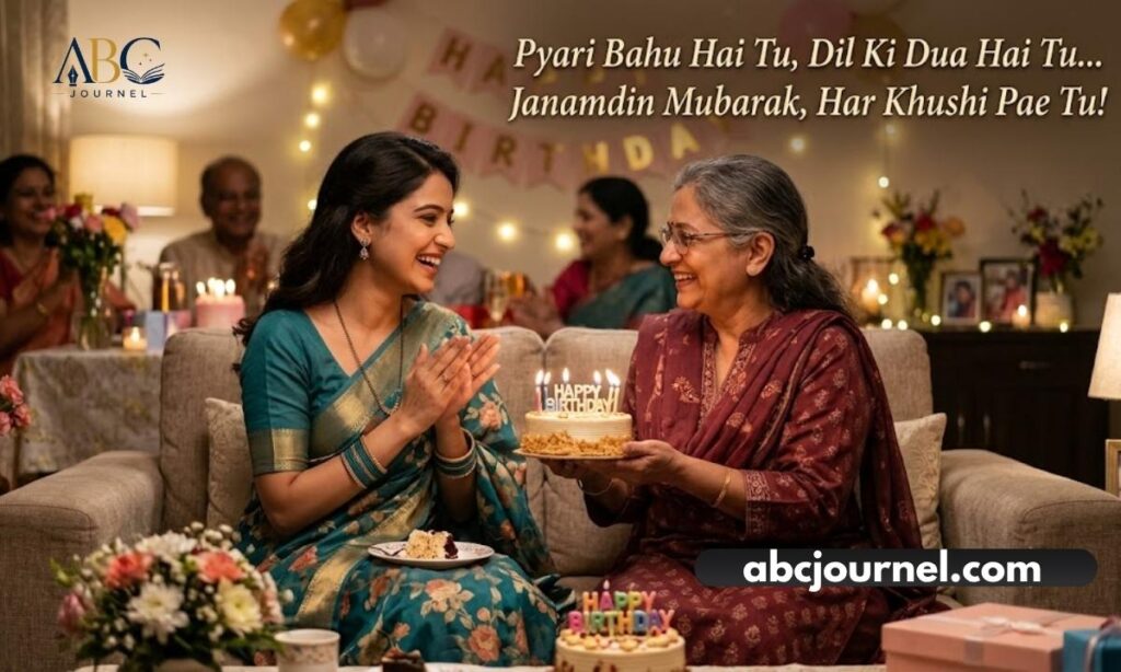 Heart Touching Birthday Wishes for Bahu