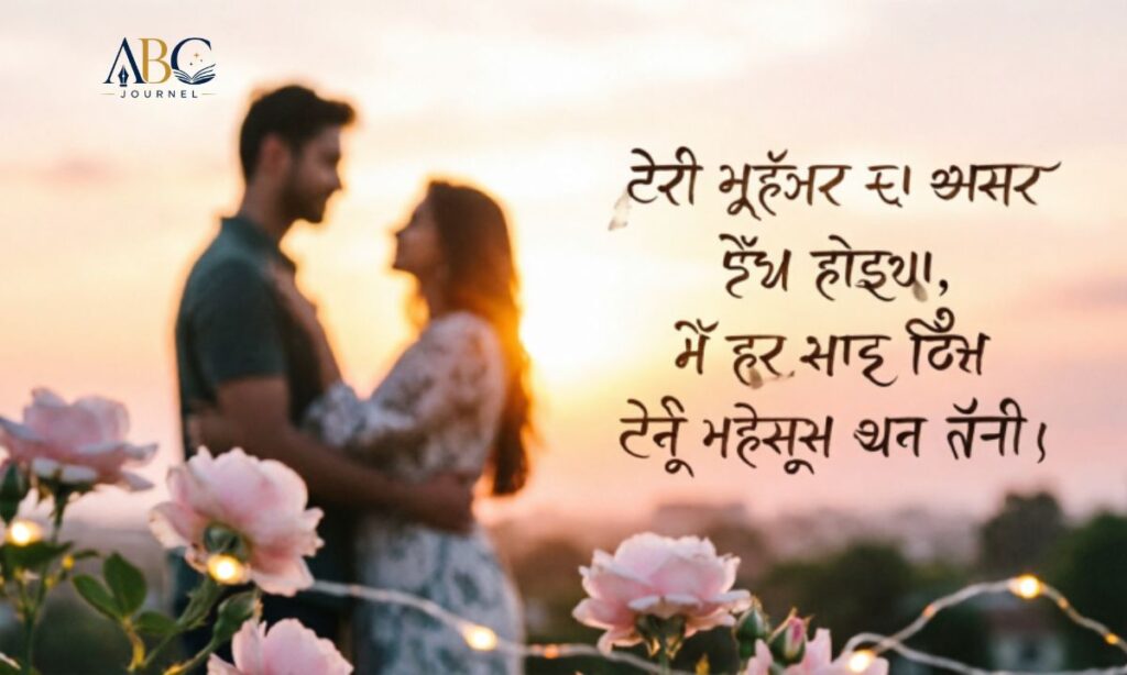 Love shayari in punjabi for him