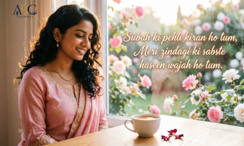 Romantic Good Morning Shayari for Wife in HIndi