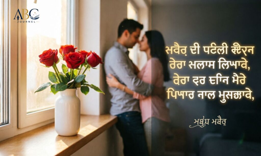 Romantic good morning shayari in punjabi