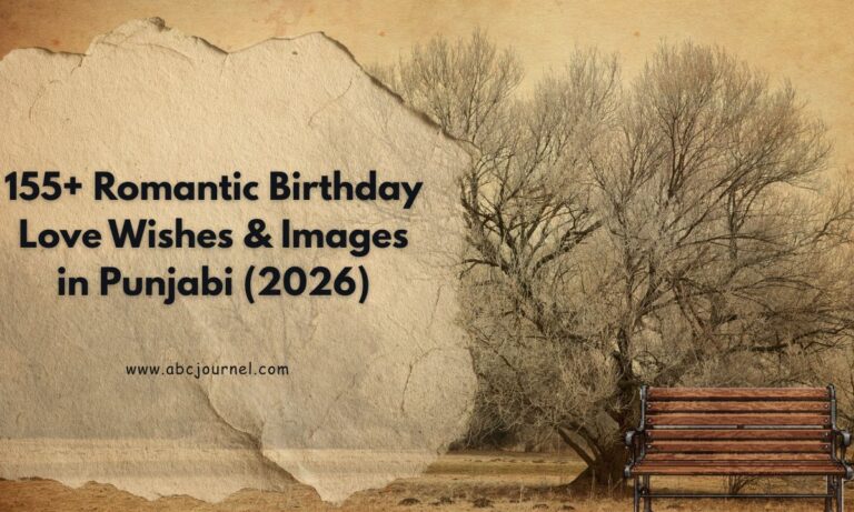 Romantic Birthday Love Wishes & Images in Punjabi