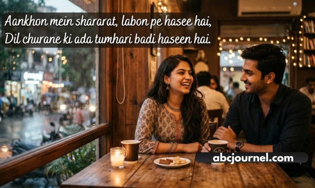 flirting shayari 2 line